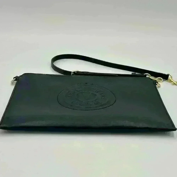 Versace Jeans Couture Logo Debossed Crossbody Bag (Like New!) has COA - Picture 2 of 11